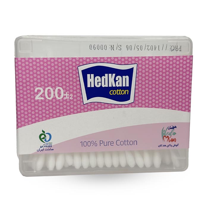 گوش پاک کن هدکان بسته 200 عددی